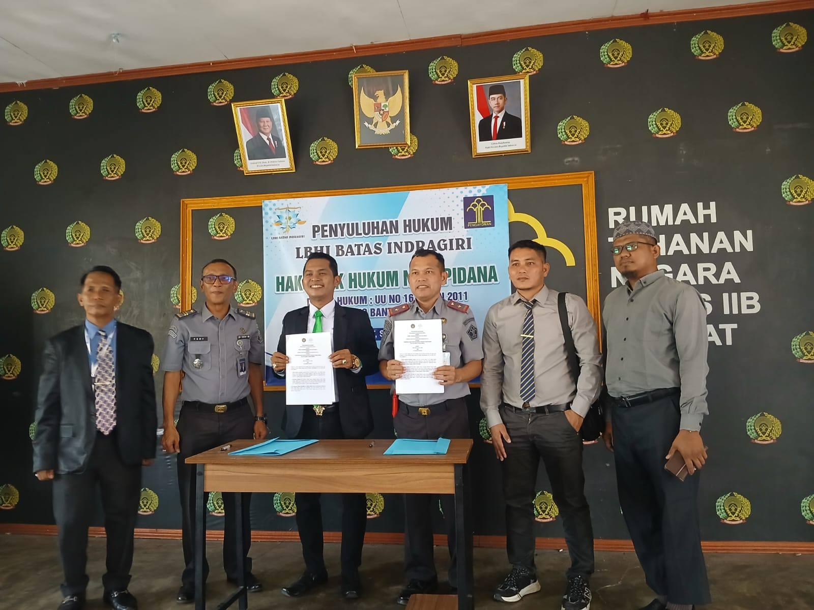 MoU dengan Rutan Rengat